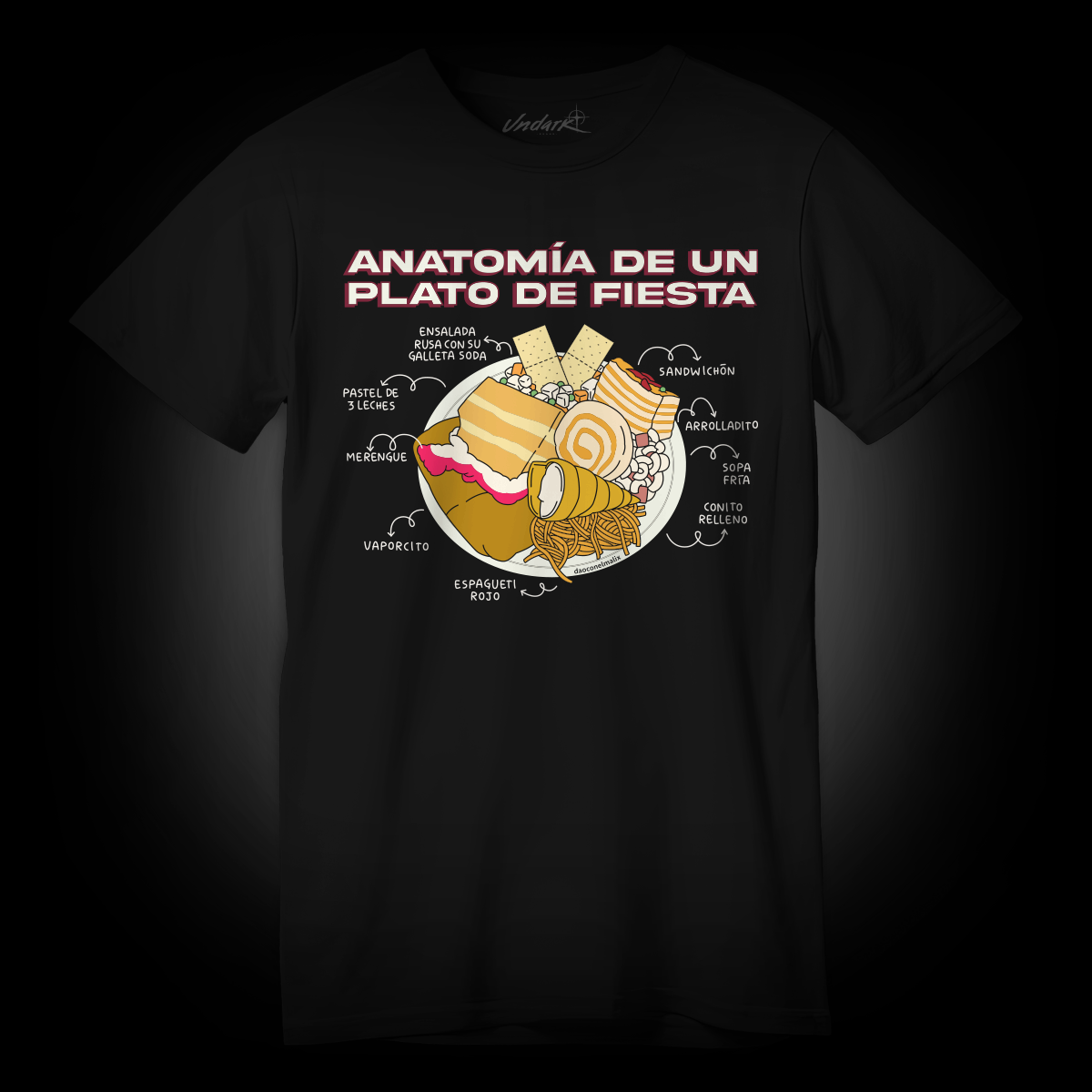 Playera Plato de fiesta yucateco
