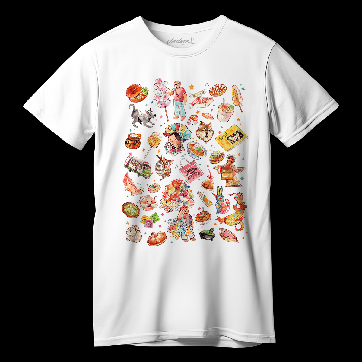 Playera Cositas mexas VANILA RYDER