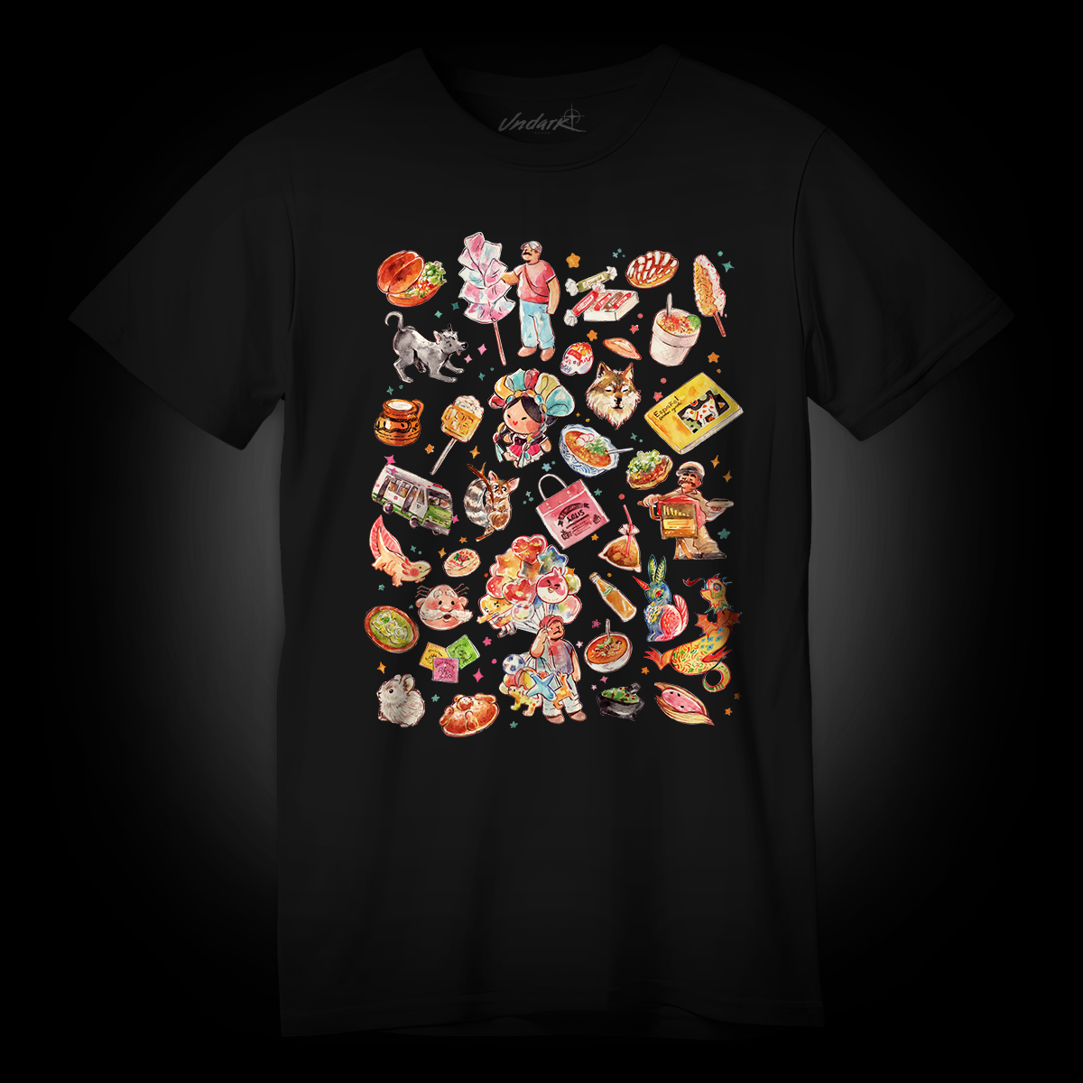Playera Cositas mexas VANILA RYDER