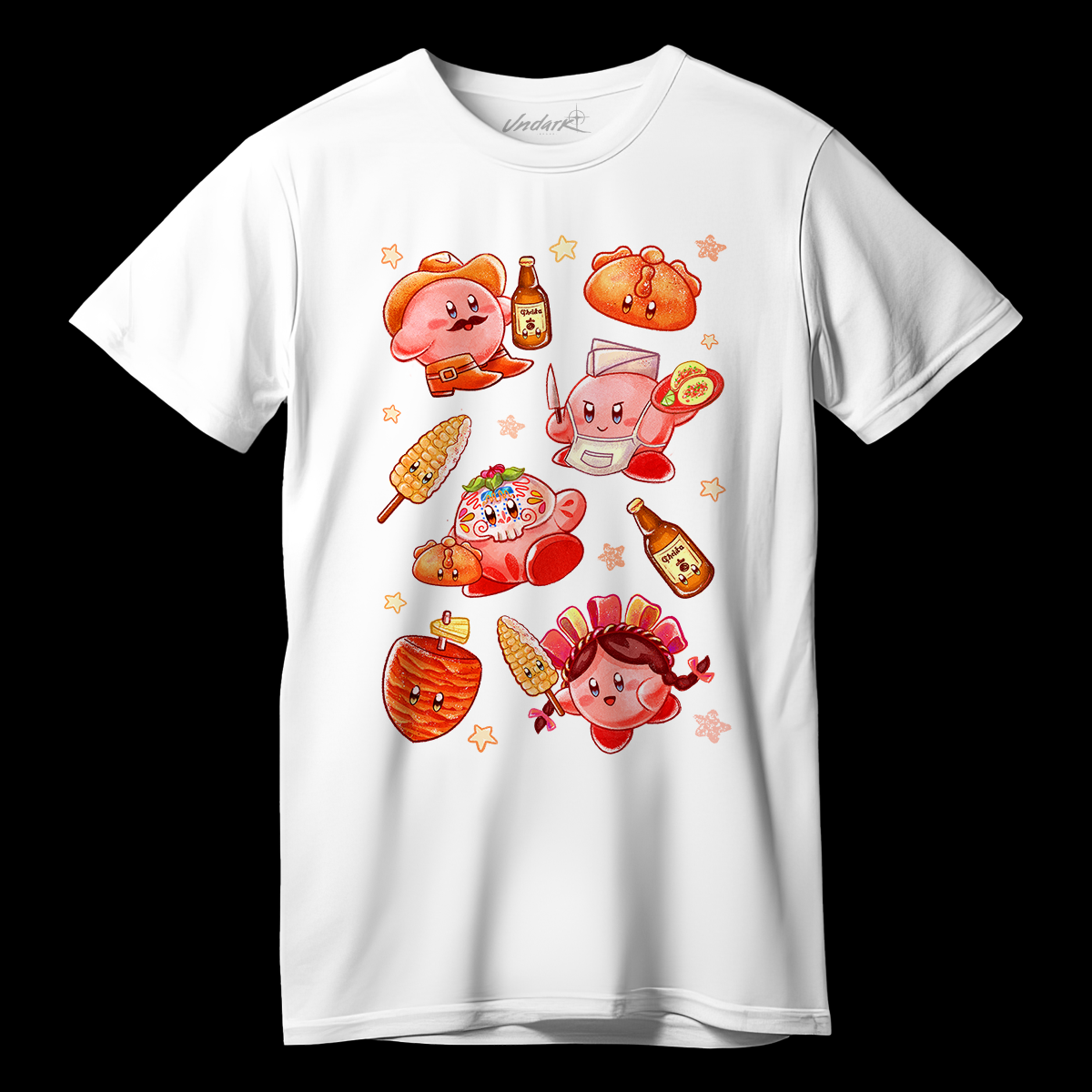 Playera Kirbys garnacheros VANILA RYDER