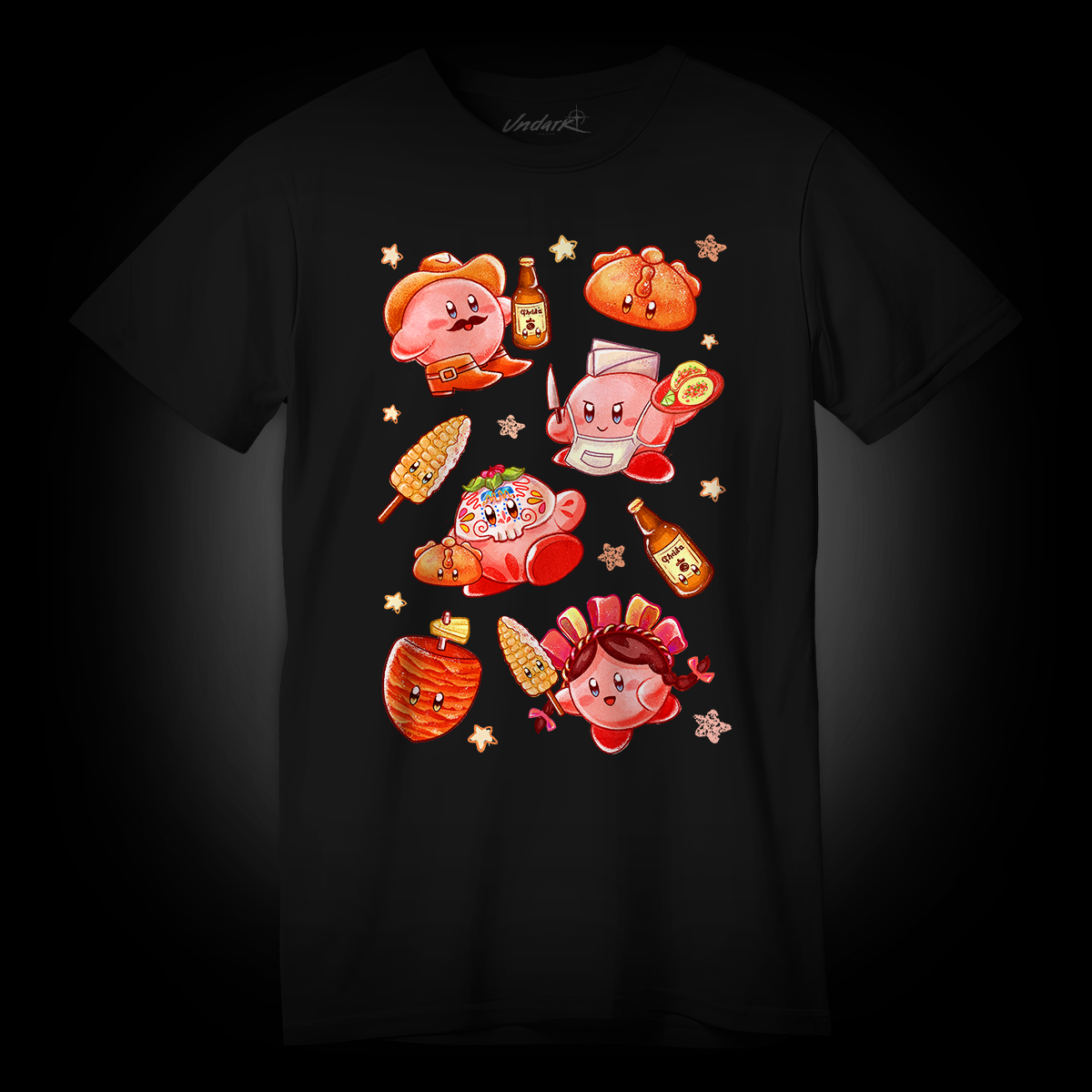 Playera Kirbys garnacheros VANILA RYDER