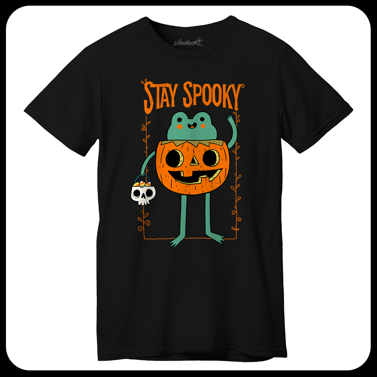 Playera Stay spooky frog