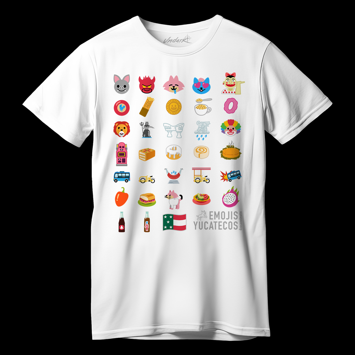 Playera Emojis yucatecos