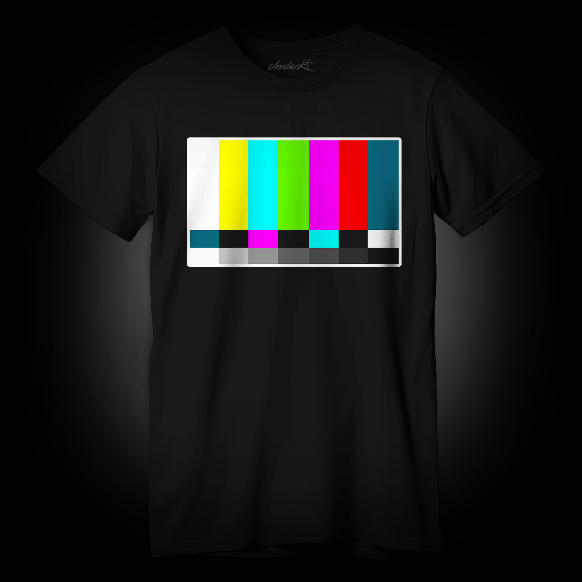 Playera Tv bars NEGAS