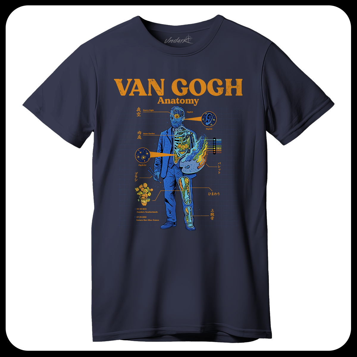 Playera Van Gogh