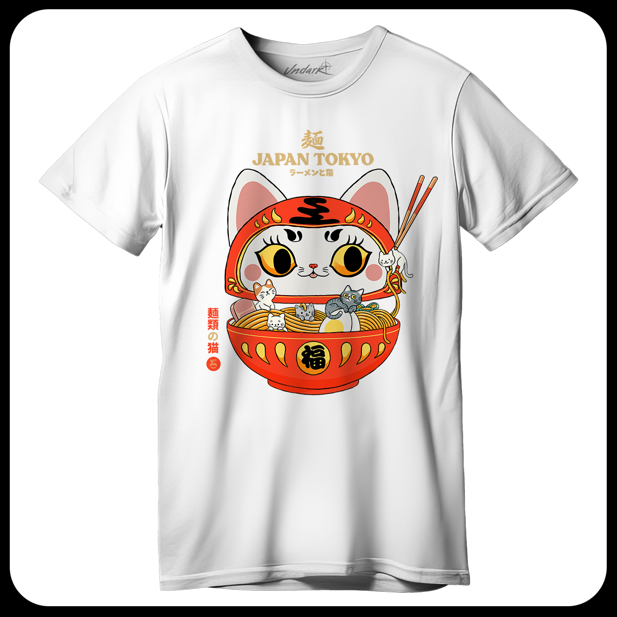 Playera Daruma Ramen Cats