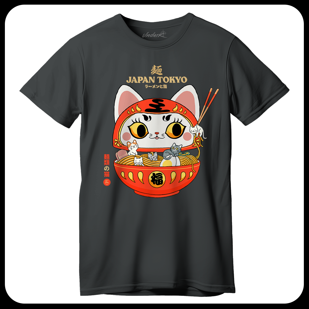 Playera Daruma Ramen Cats