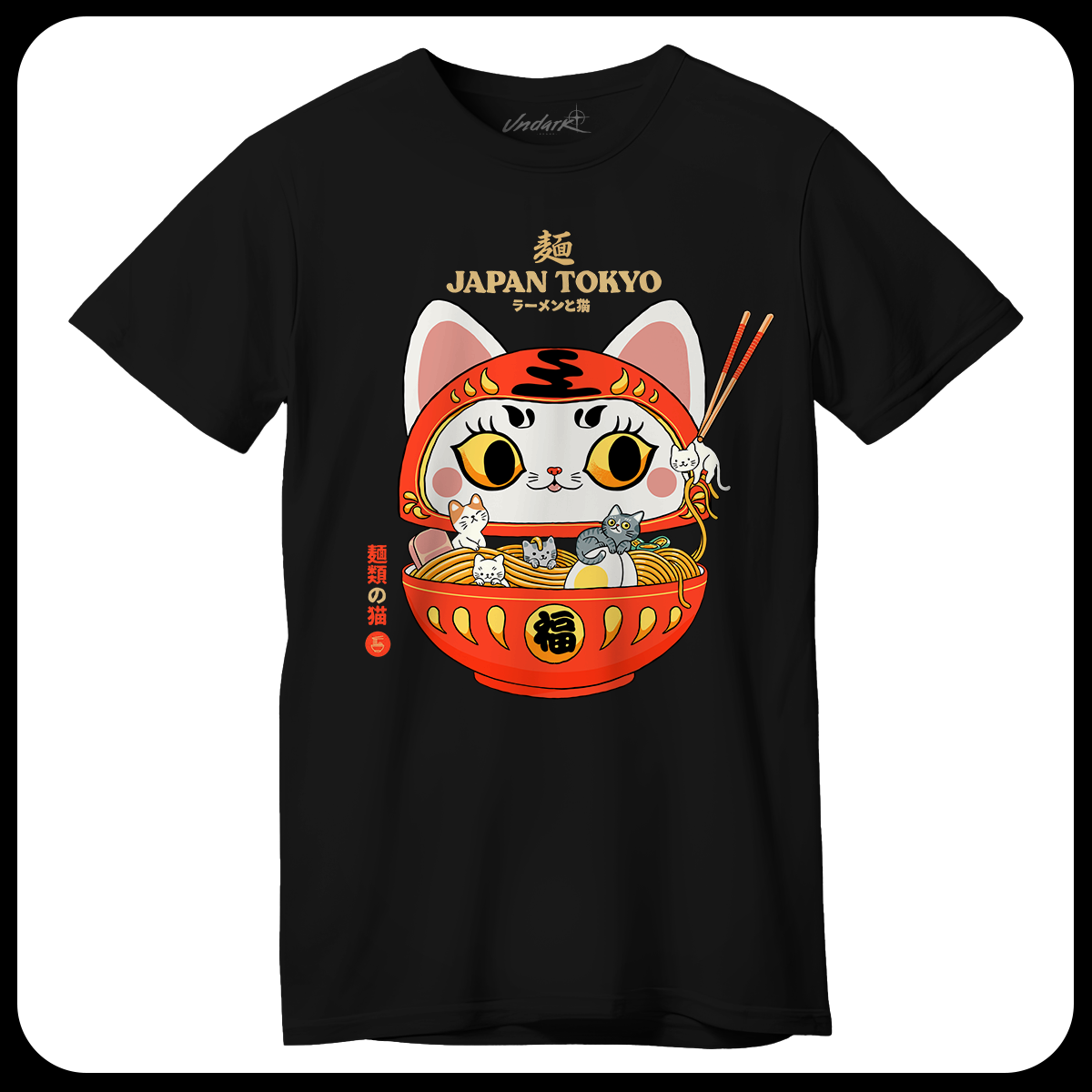 Playera Daruma Ramen Cats
