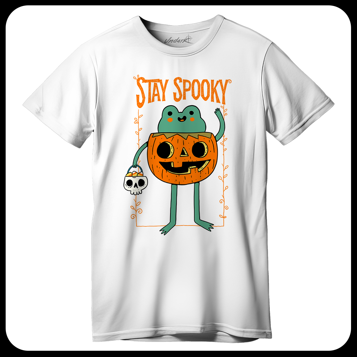 Playera Stay spooky frog