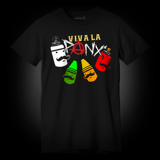 Playera Viva la Panx NEGAS